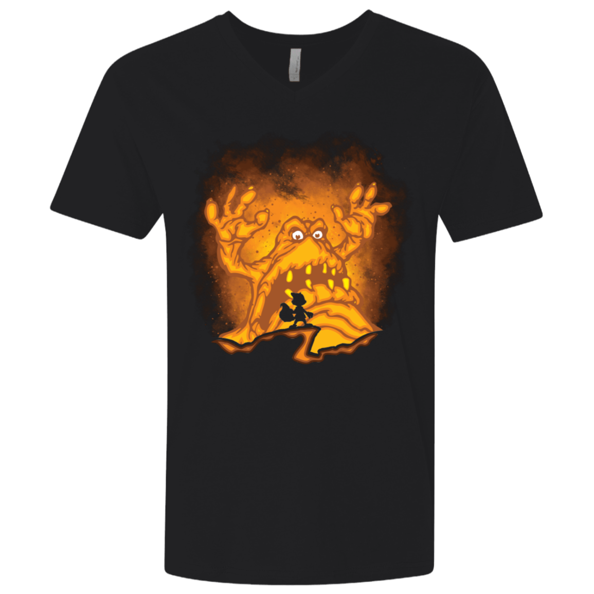 T-Shirts Black / X-Small The Great Mighty Poo Men's Premium V-Neck