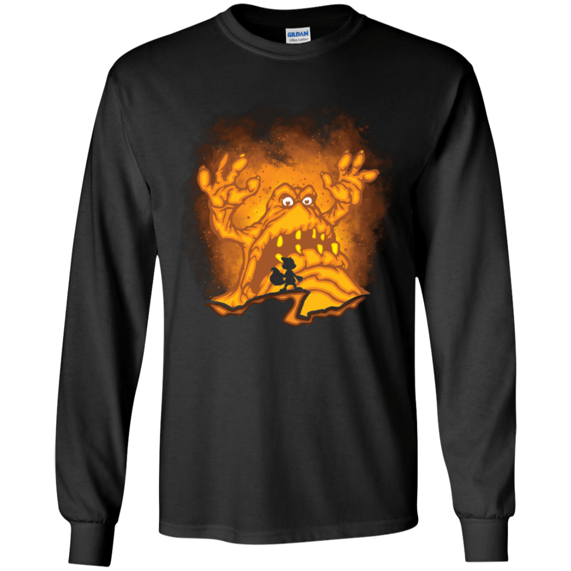 T-Shirts Black / YS The Great Mighty Poo Youth Long Sleeve T-Shirt