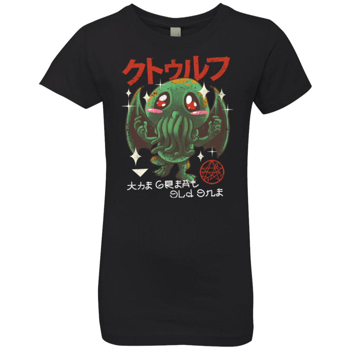 T-Shirts Black / YXS The Great Old Kawaii Girls Premium T-Shirt