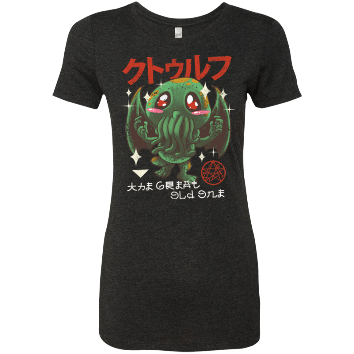 T-Shirts Vintage Black / Small The Great Old Kawaii Women's Triblend T-Shirt