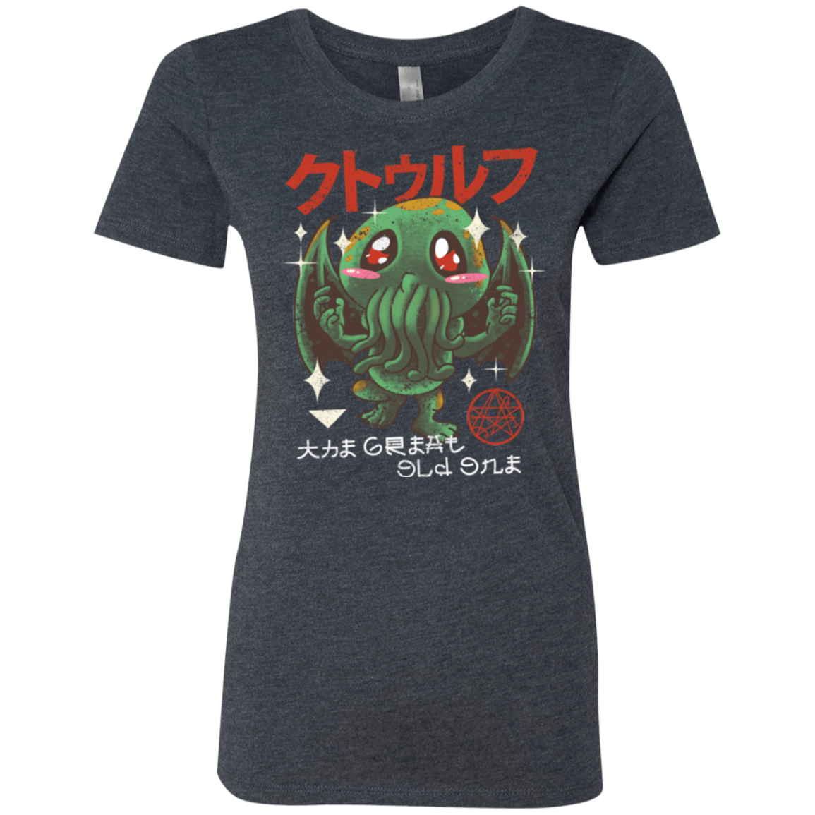 T-Shirts Vintage Navy / Small The Great Old Kawaii Women's Triblend T-Shirt