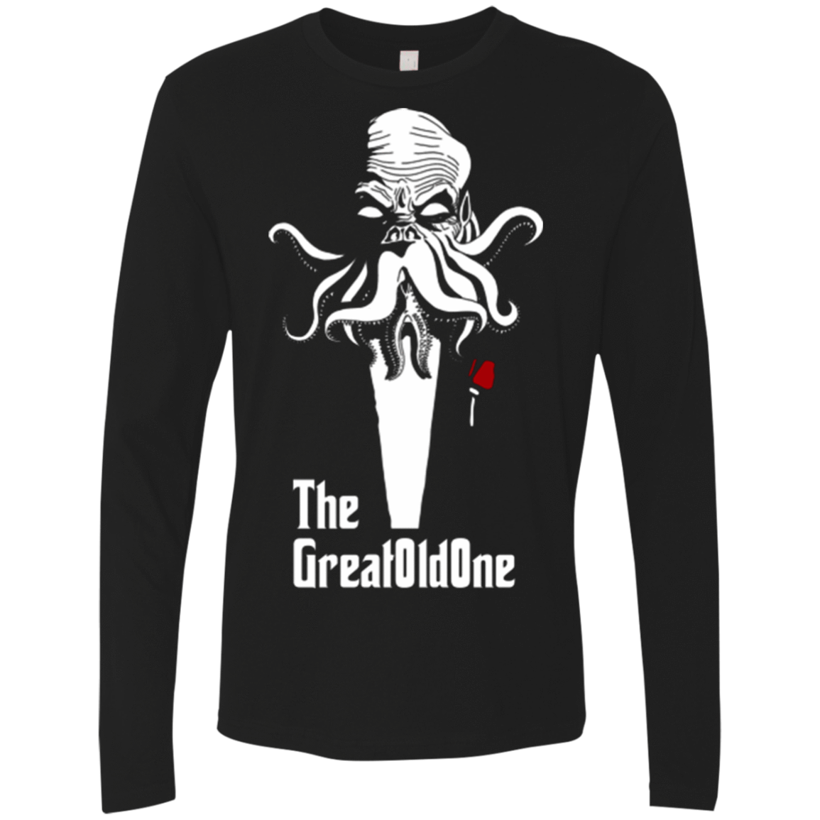 T-Shirts Black / Small The Great Old One Men's Premium Long Sleeve