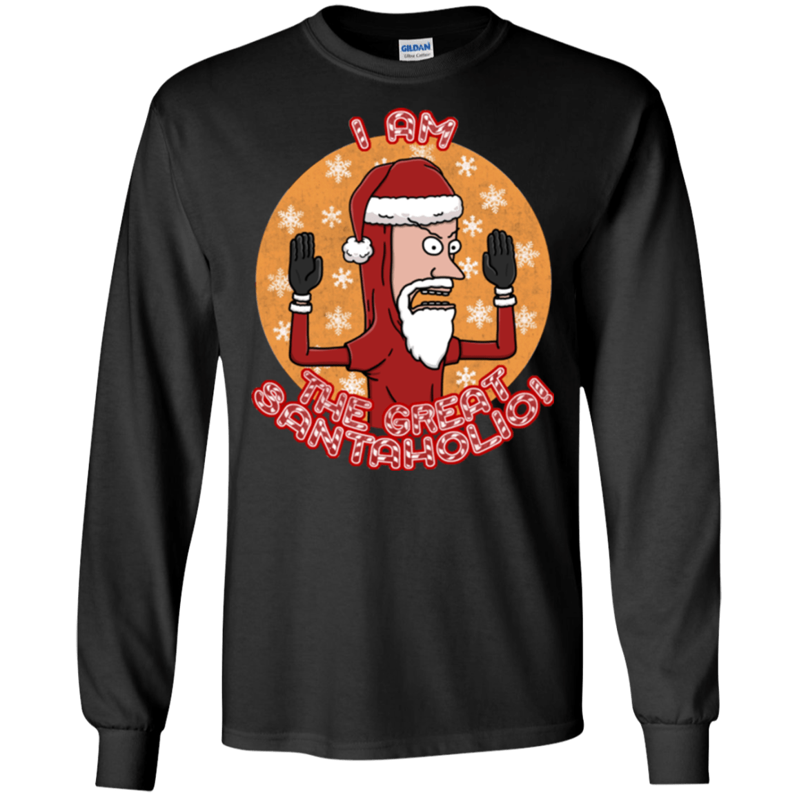 The Great Santaholio Men's Long Sleeve T-Shirt