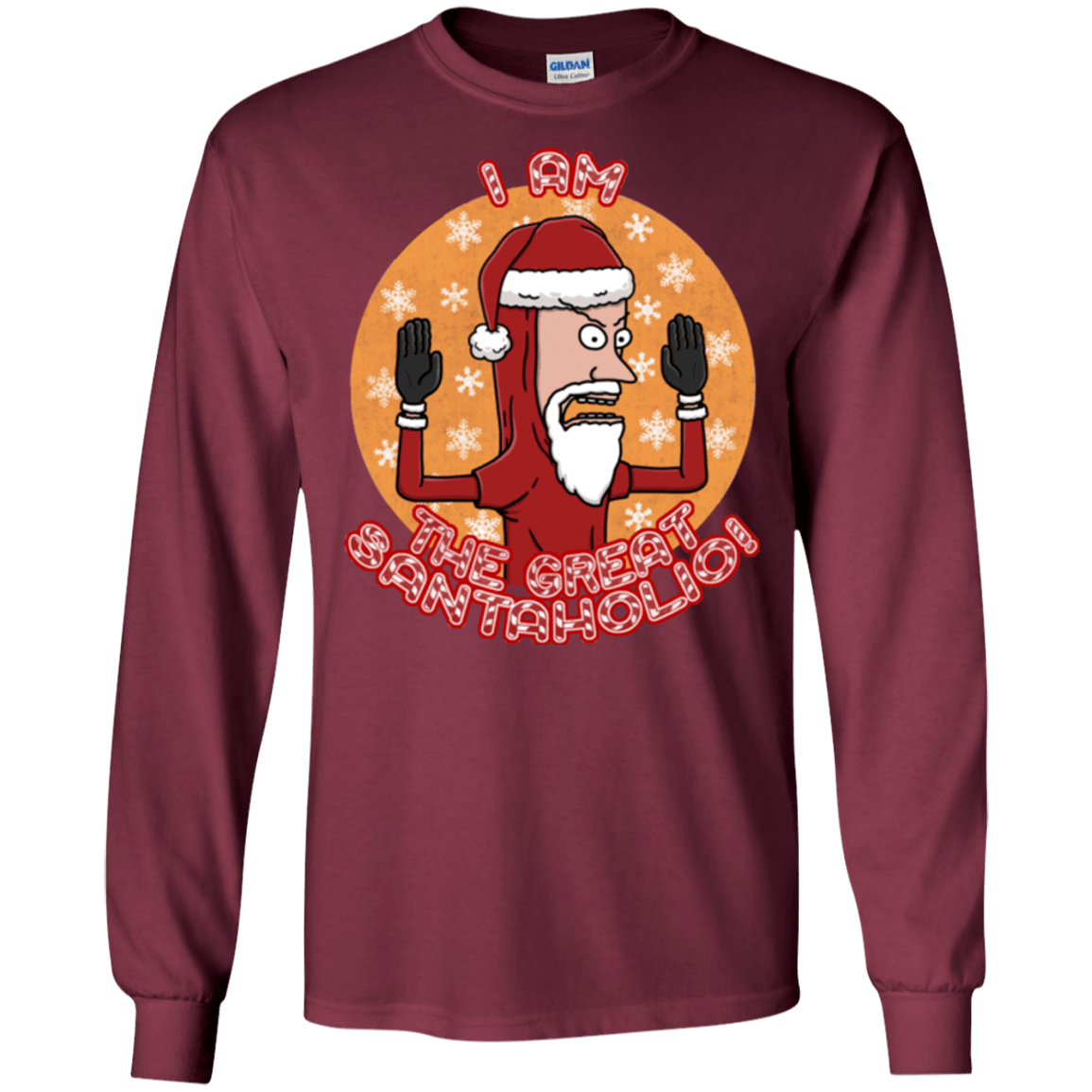 The Great Santaholio Men's Long Sleeve T-Shirt