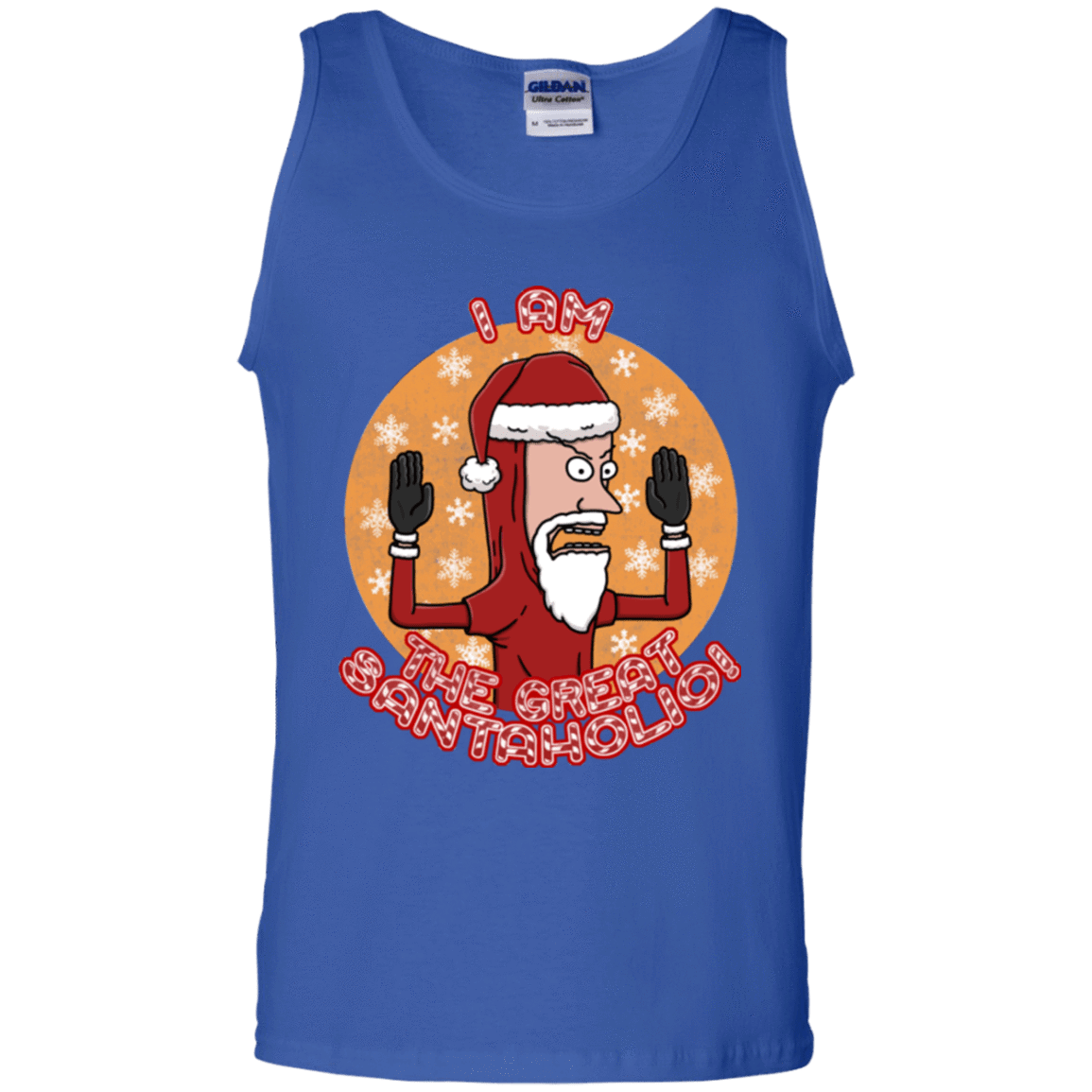 The Great Santaholio Men's Tank Top