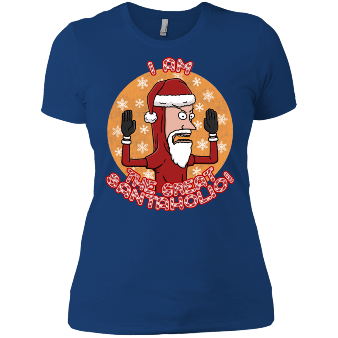 T-Shirts Royal / X-Small The Great Santaholio Women's Premium T-Shirt