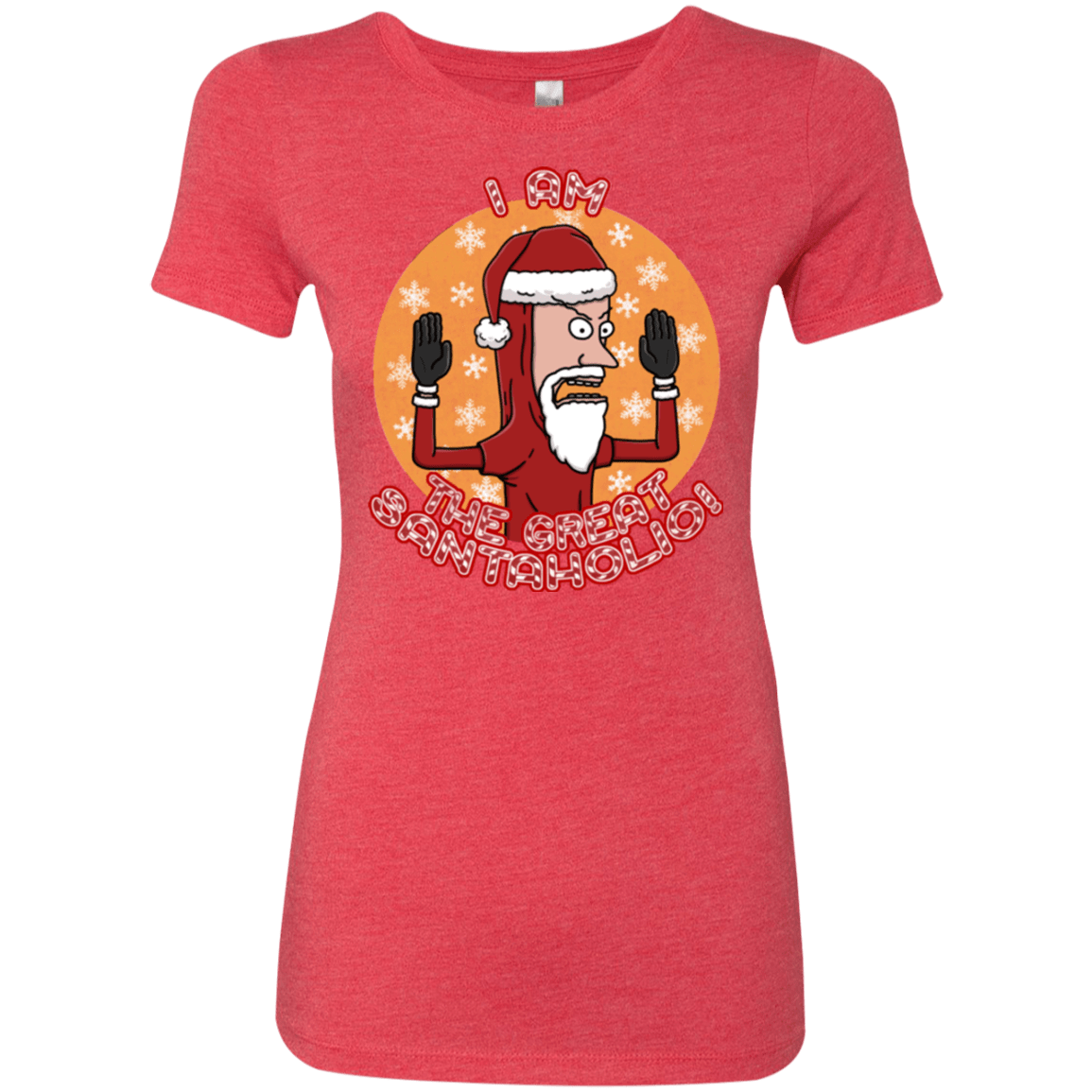T-Shirts Vintage Red / S The Great Santaholio Women's Triblend T-Shirt
