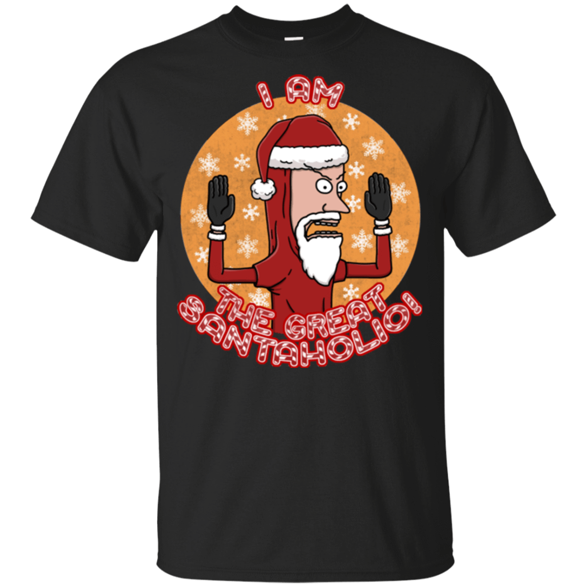 T-Shirts Black / YXS The Great Santaholio Youth T-Shirt