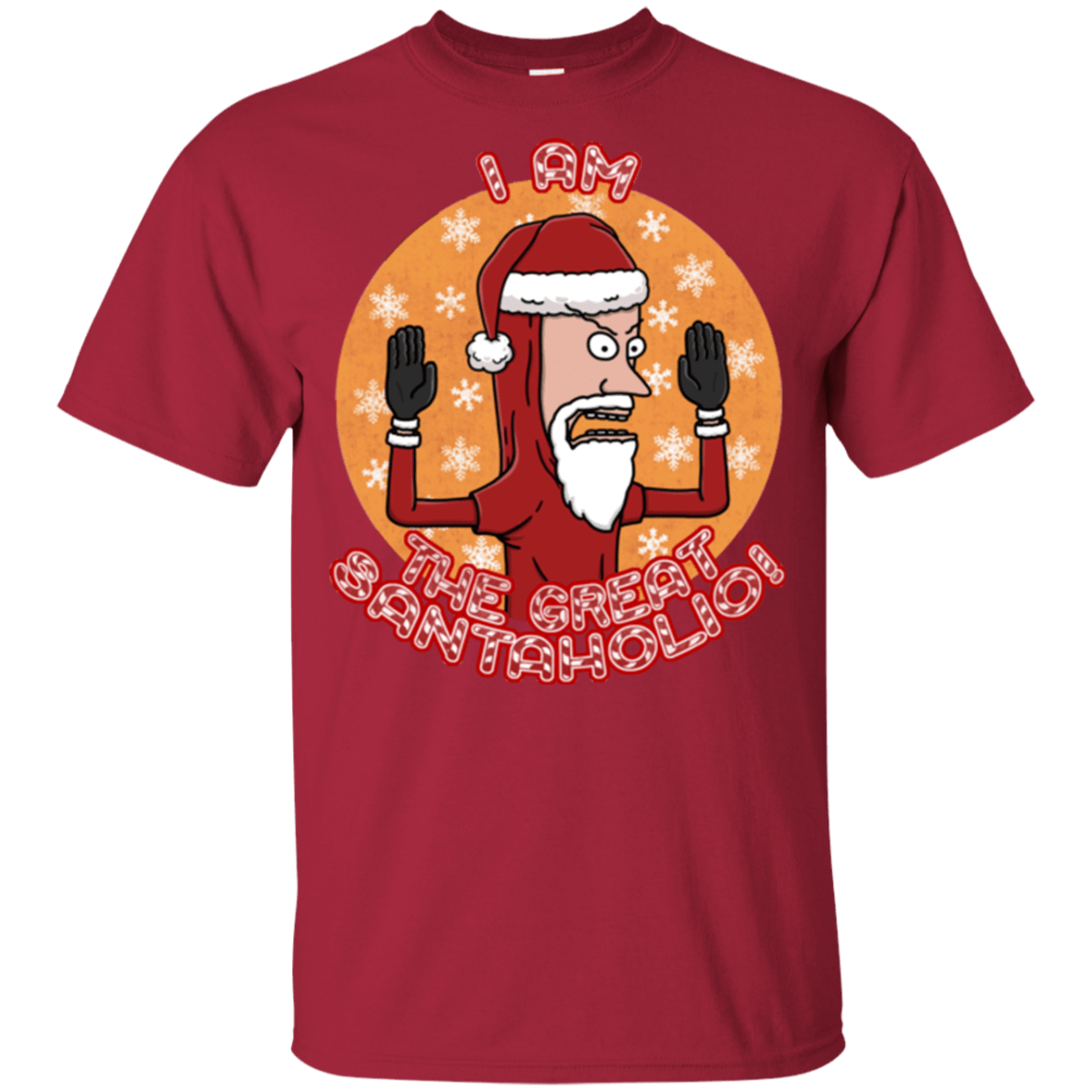 T-Shirts Cardinal / YXS The Great Santaholio Youth T-Shirt