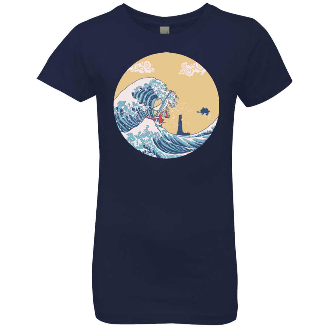 T-Shirts Midnight Navy / YXS The Great Sea Girls Premium T-Shirt