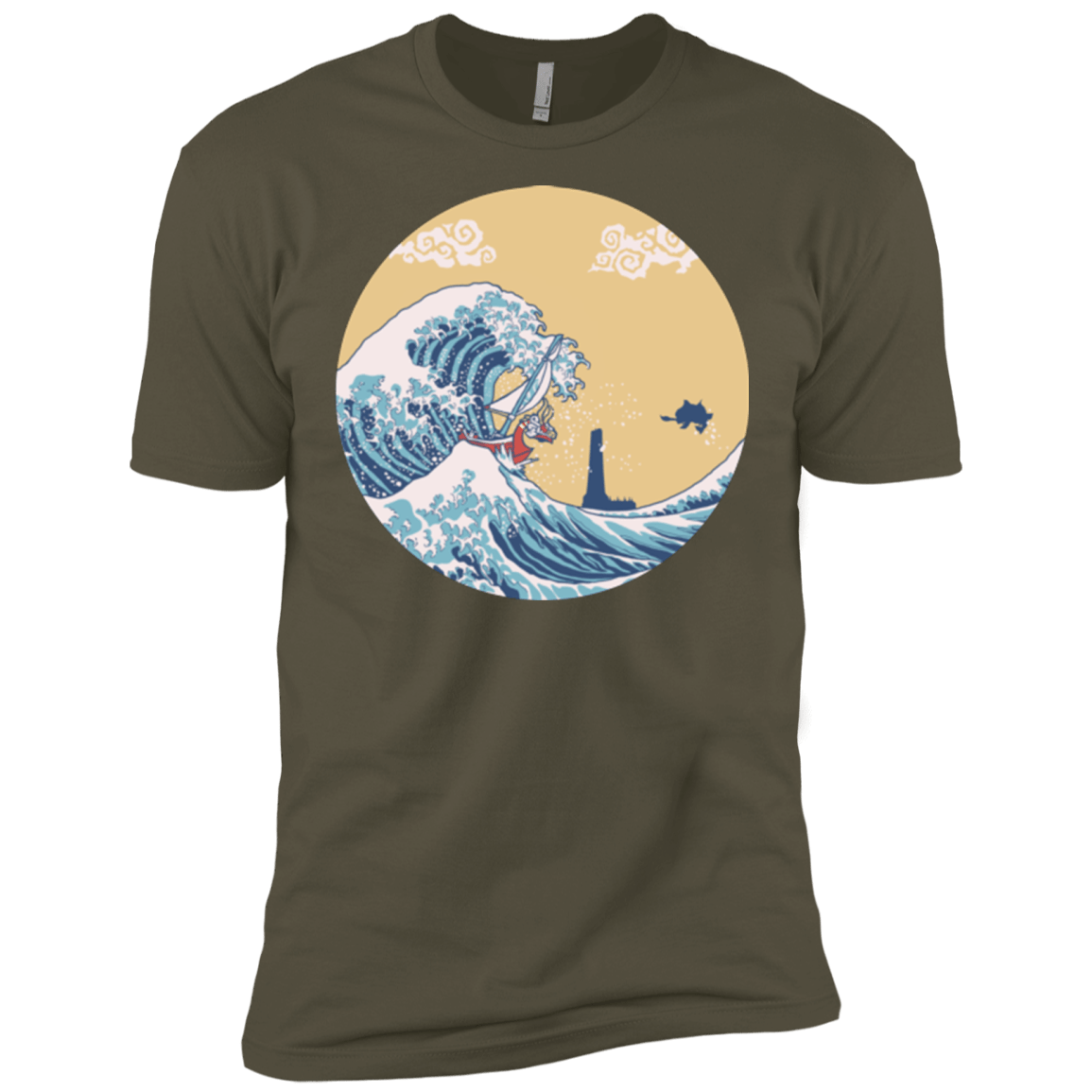T-Shirts Military Green / X-Small The Great Sea Men's Premium T-Shirt