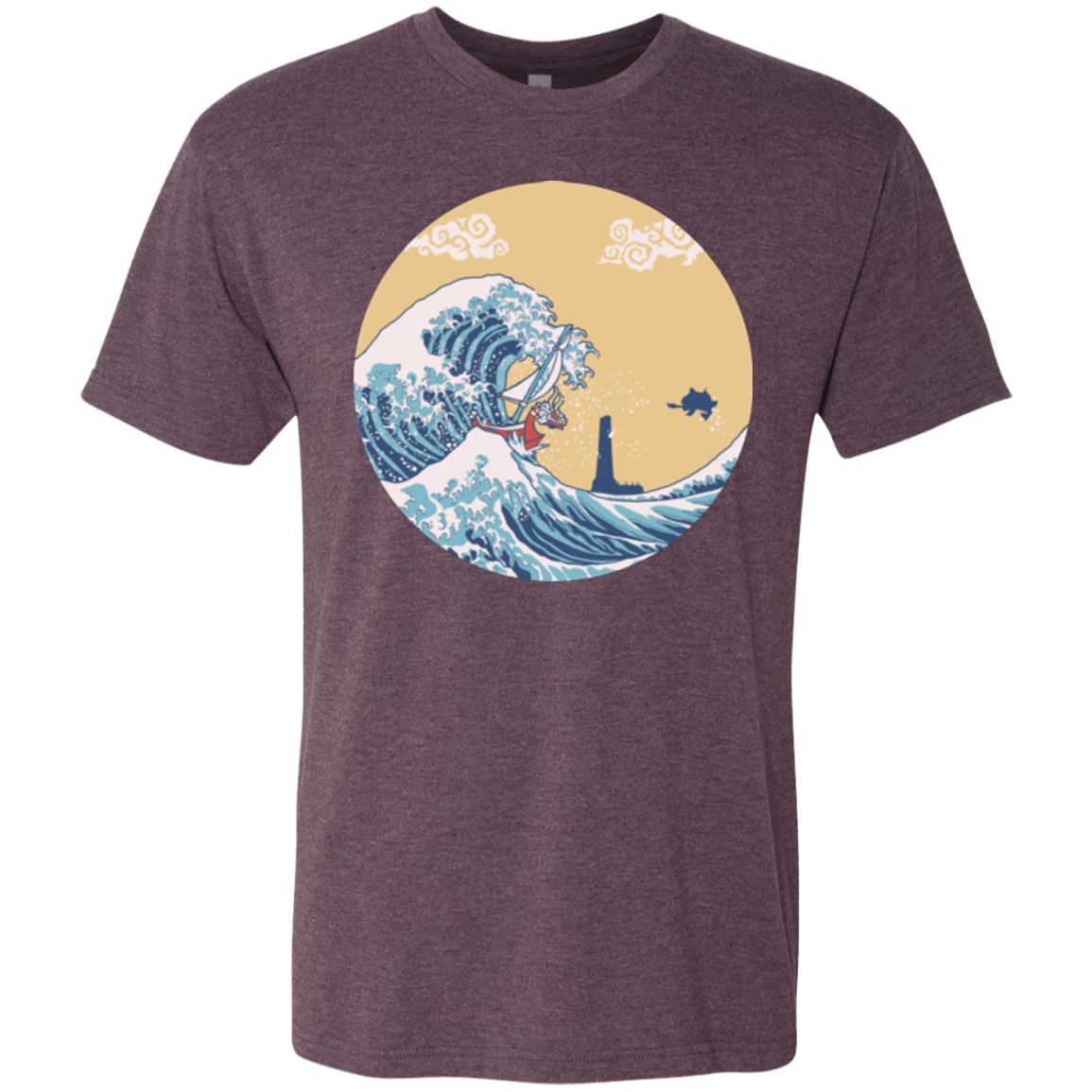 T-Shirts Vintage Purple / Small The Great Sea Men's Triblend T-Shirt