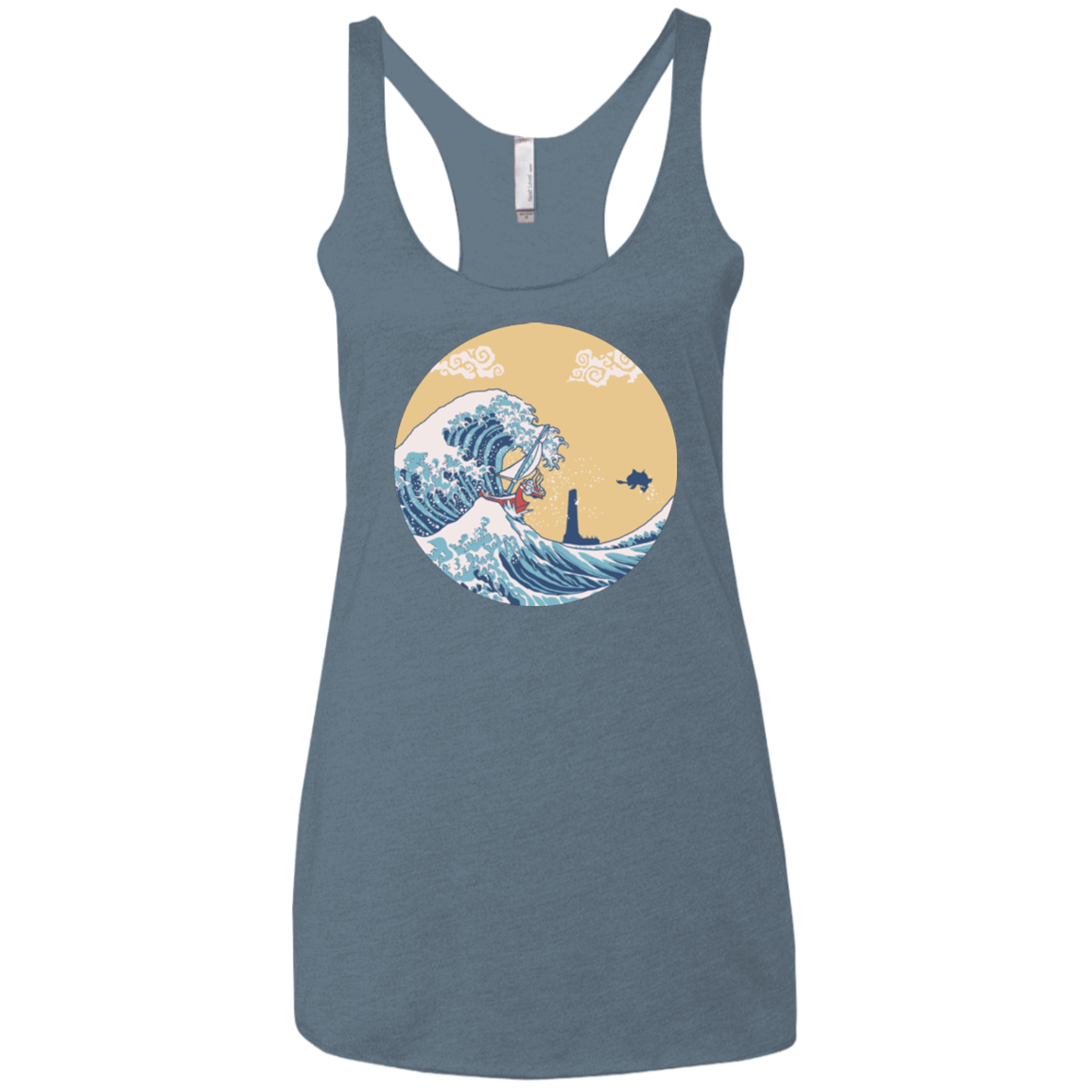 T-Shirts Indigo / X-Small The Great Sea Women's Triblend Racerback Tank