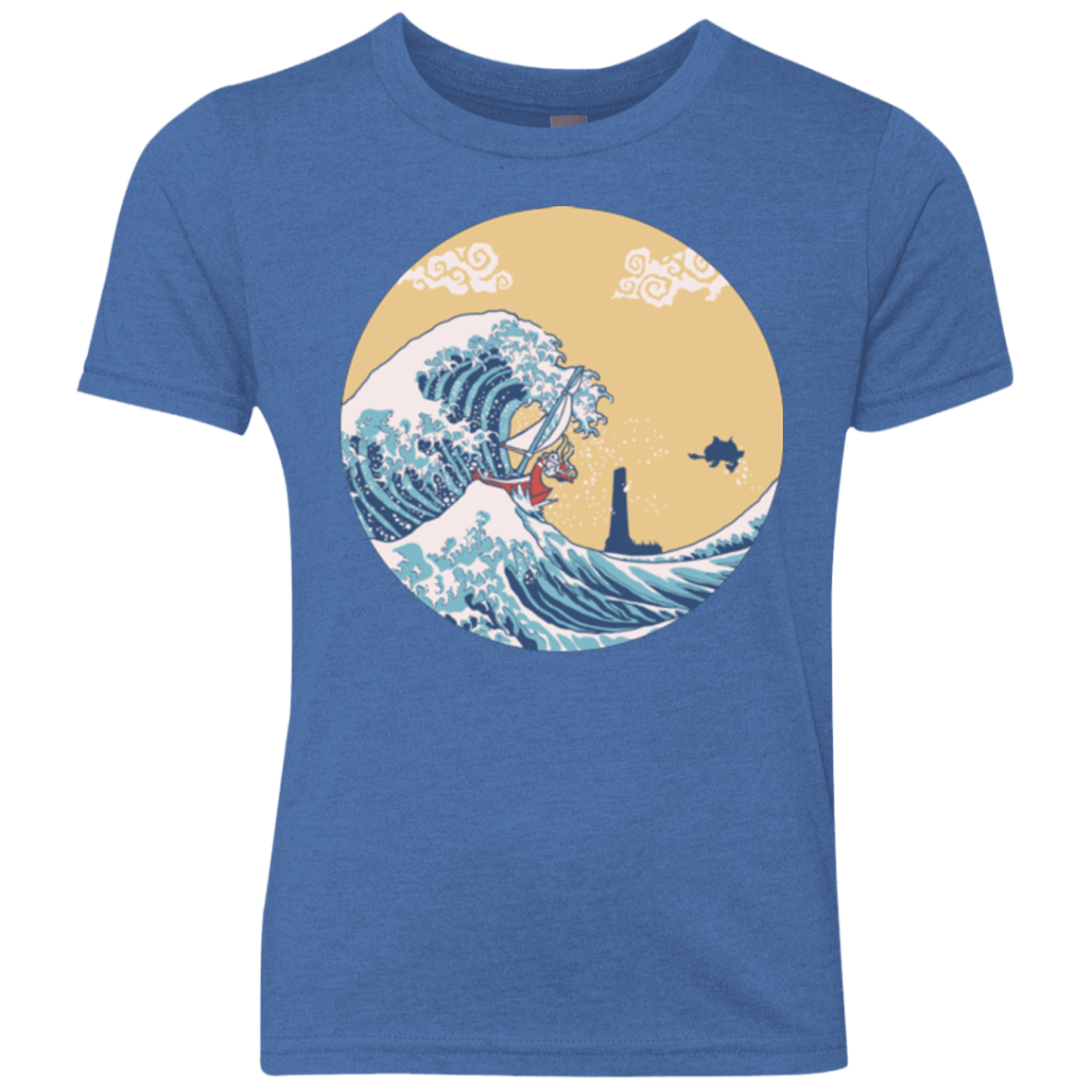 T-Shirts Vintage Royal / YXS The Great Sea Youth Triblend T-Shirt