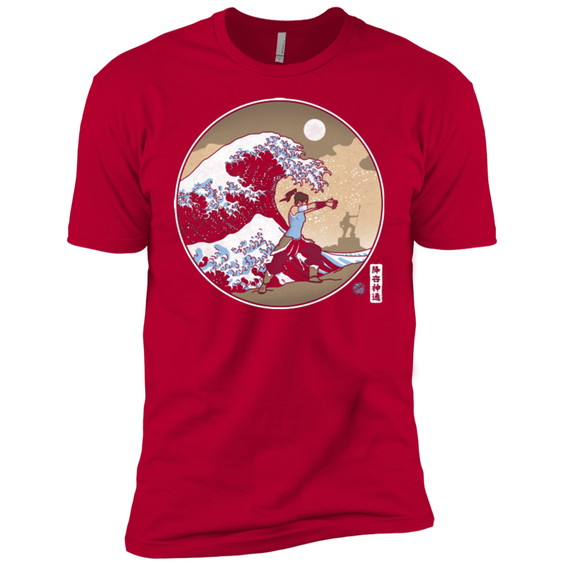 T-Shirts Red / YXS The Great Wave of Republic City Boys Premium T-Shirt