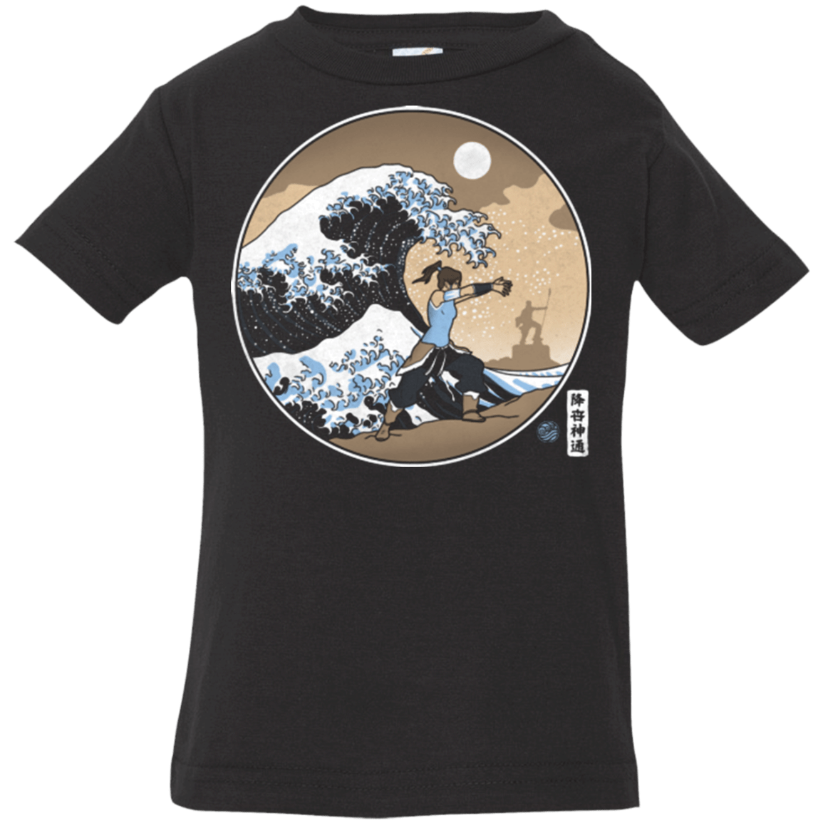 T-Shirts Black / 6 Months The Great Wave of Republic City Infant Premium T-Shirt