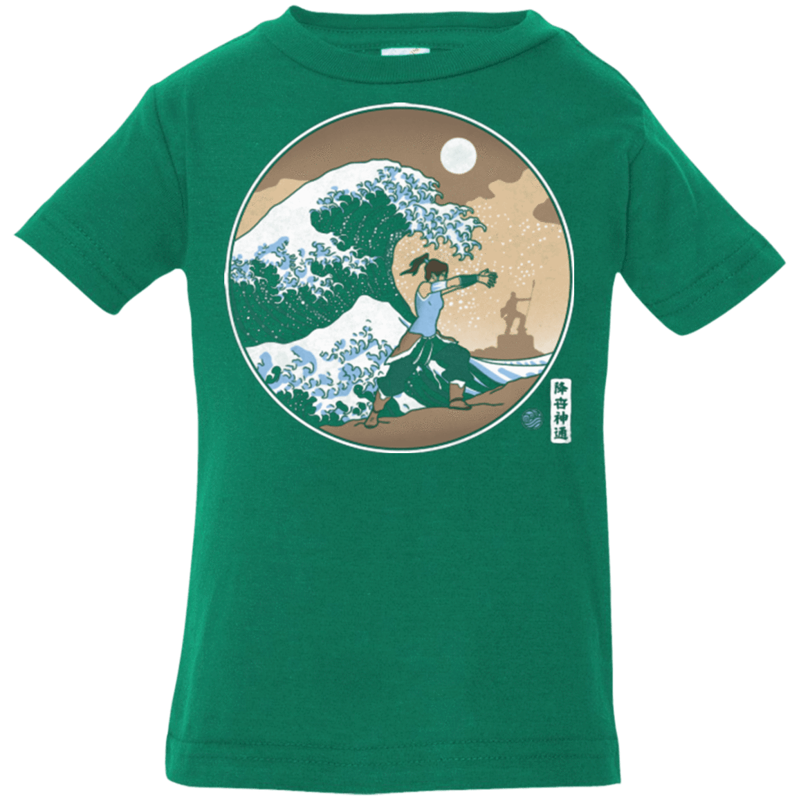 T-Shirts Kelly / 6 Months The Great Wave of Republic City Infant Premium T-Shirt