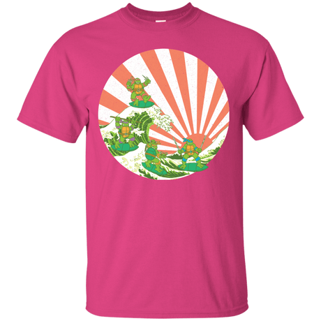 T-Shirts Heliconia / S The Great Wave Off Cowabunga T-Shirt