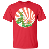 T-Shirts Red / S The Great Wave Off Cowabunga T-Shirt