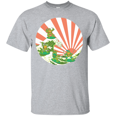 T-Shirts Sport Grey / S The Great Wave Off Cowabunga T-Shirt