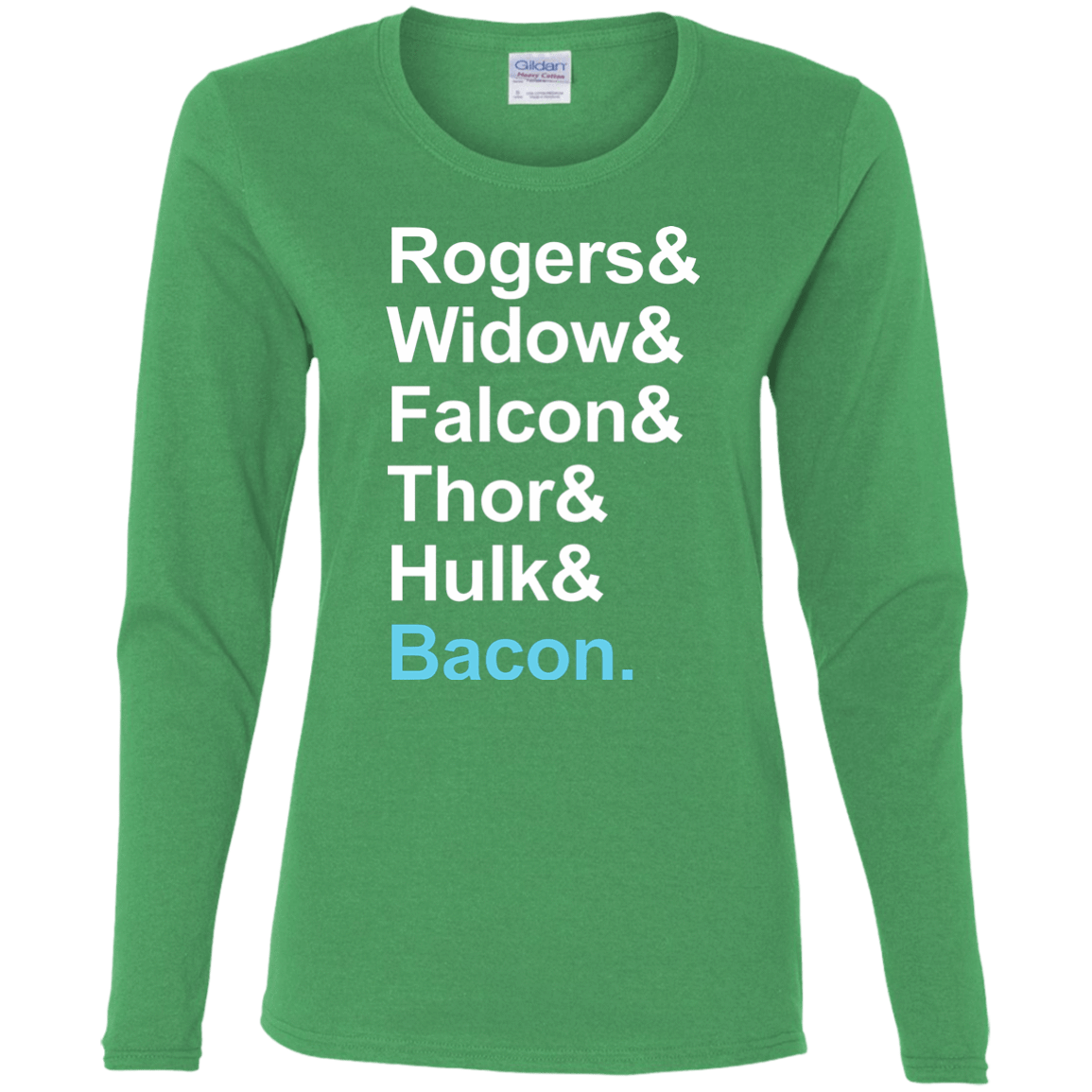 T-Shirts Irish Green / S The Greatest Avenger Women's Long Sleeve T-Shirt