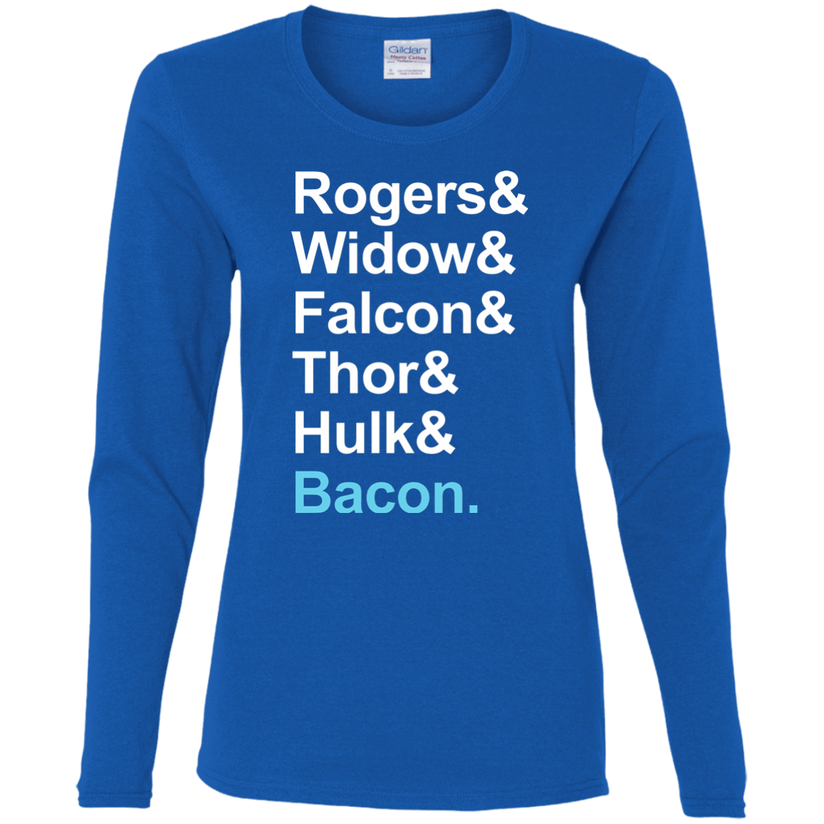 T-Shirts Royal / S The Greatest Avenger Women's Long Sleeve T-Shirt