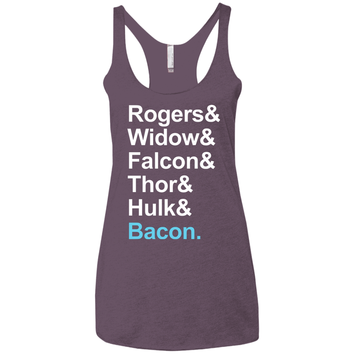 T-Shirts Vintage Purple / X-Small The Greatest Avenger Women's Triblend Racerback Tank