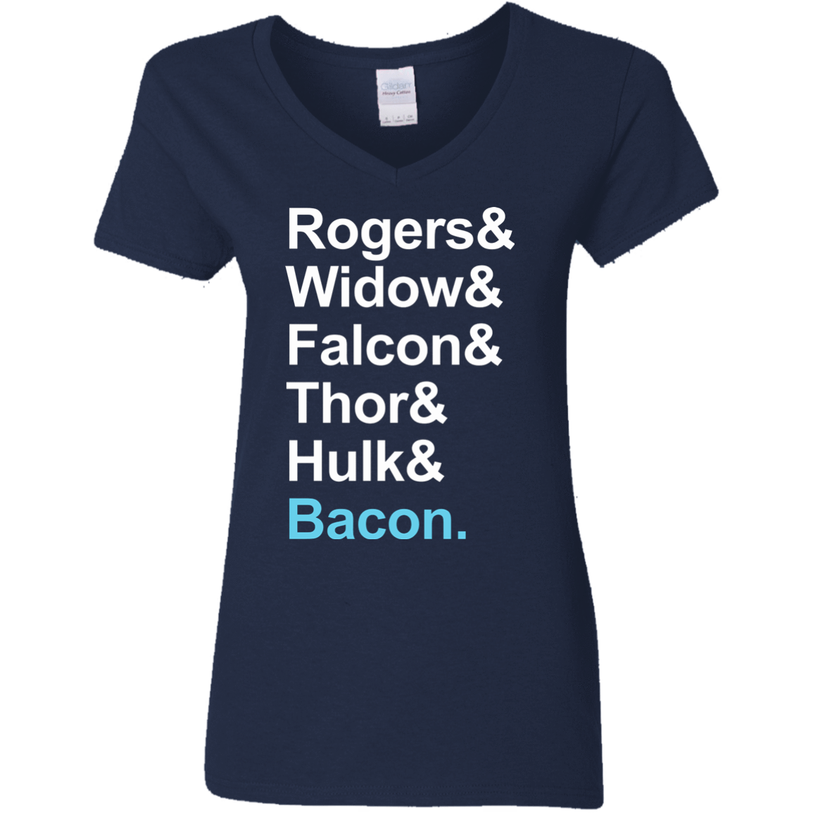 T-Shirts Navy / S The Greatest Avenger Women's V-Neck T-Shirt