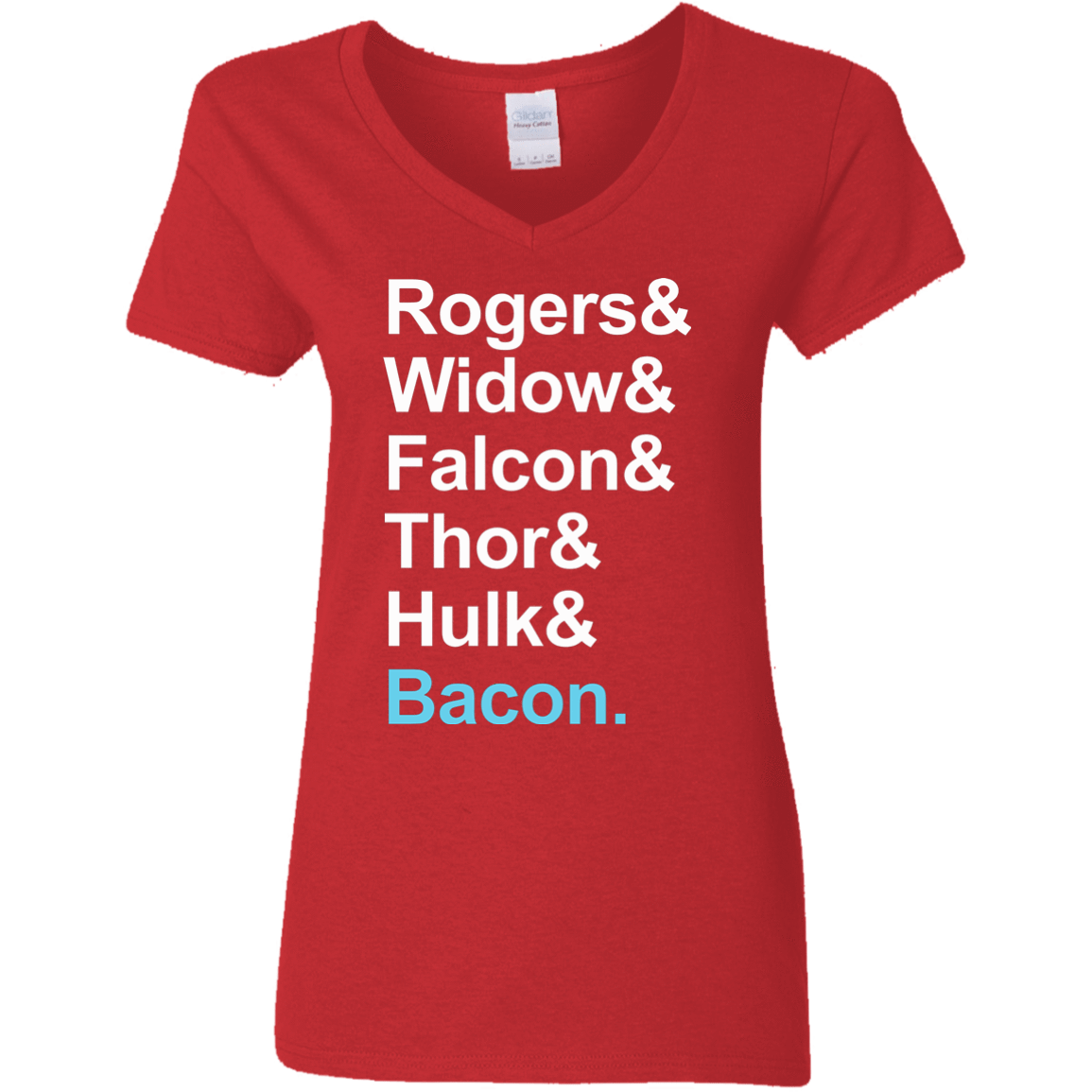 T-Shirts Red / S The Greatest Avenger Women's V-Neck T-Shirt