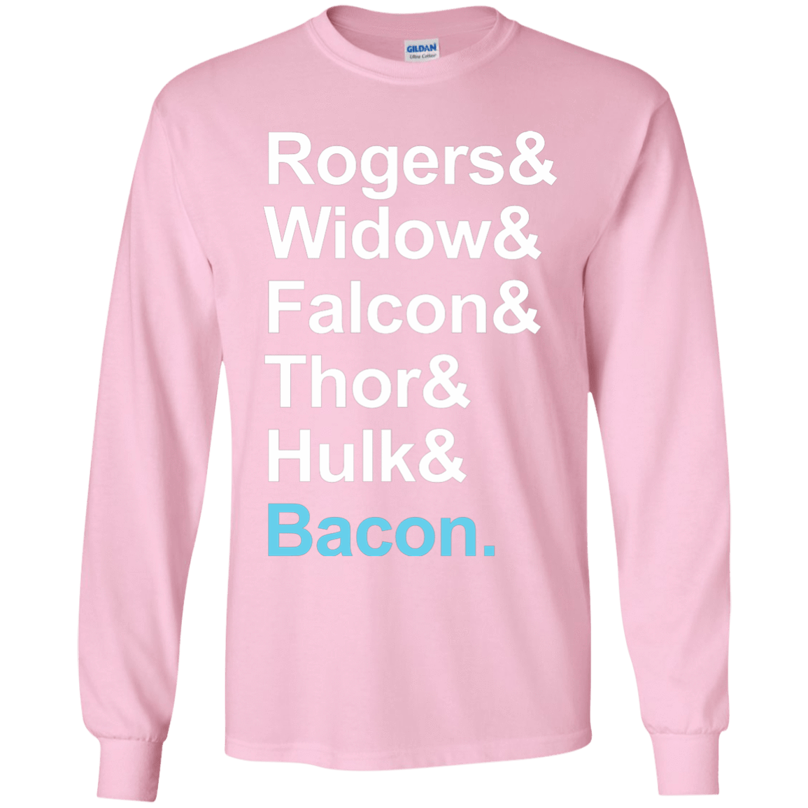 T-Shirts Light Pink / YS The Greatest Avenger Youth Long Sleeve T-Shirt