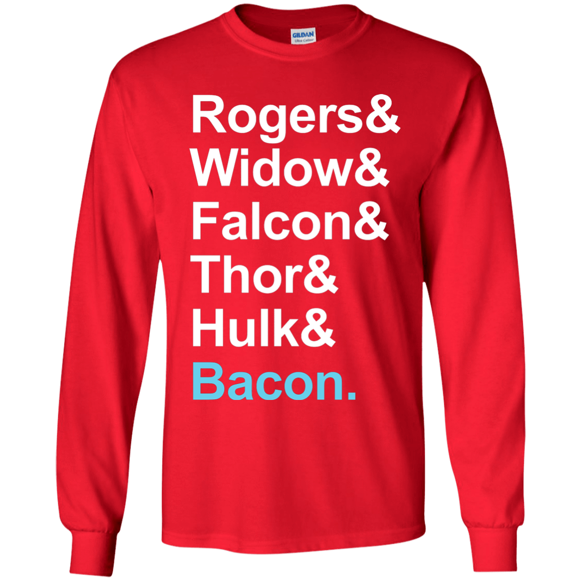 T-Shirts Red / YS The Greatest Avenger Youth Long Sleeve T-Shirt