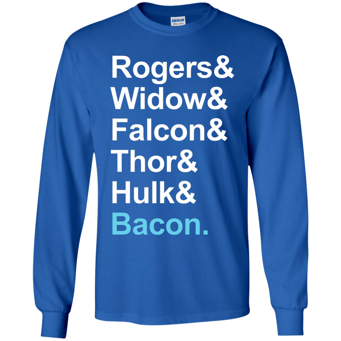 T-Shirts Royal / YS The Greatest Avenger Youth Long Sleeve T-Shirt