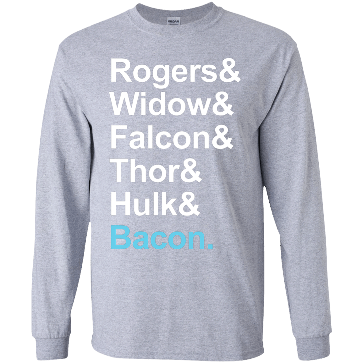 T-Shirts Sport Grey / YS The Greatest Avenger Youth Long Sleeve T-Shirt