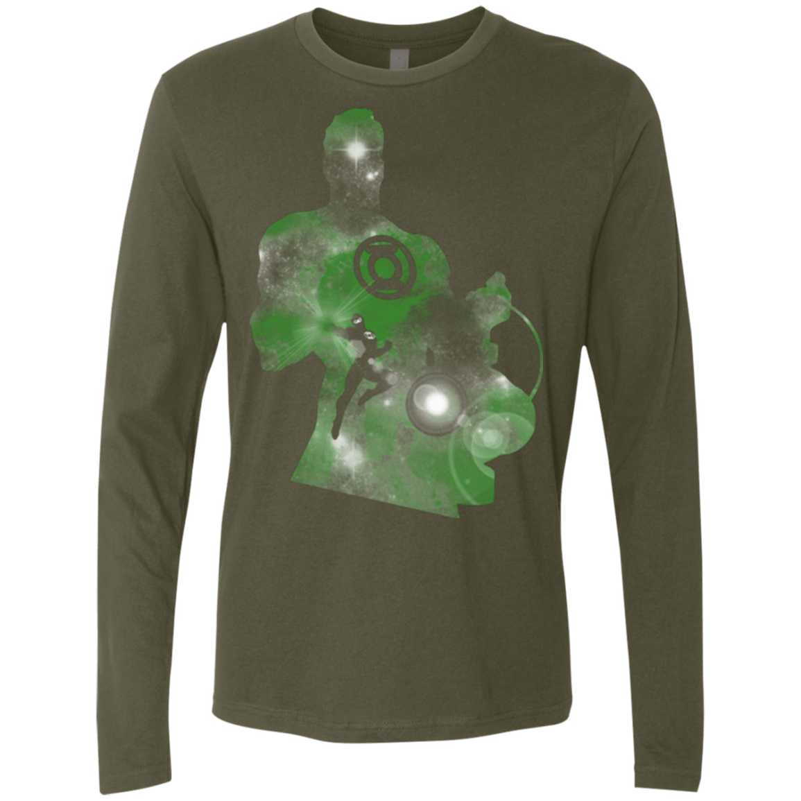 T-Shirts Military Green / Small The Green Knight Men's Premium Long Sleeve