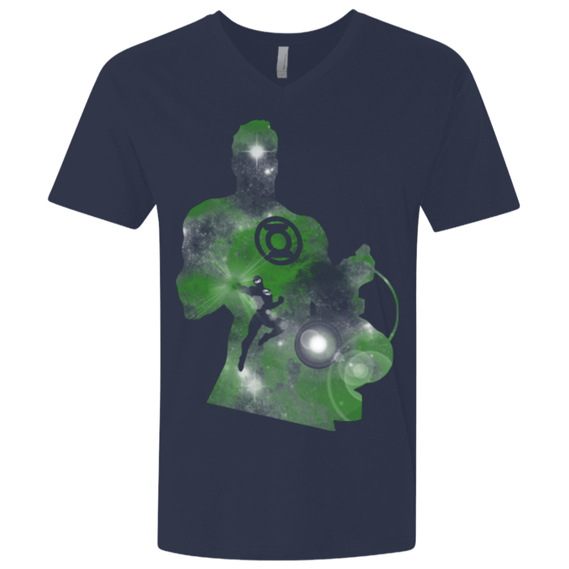 T-Shirts Midnight Navy / X-Small The Green Knight Men's Premium V-Neck