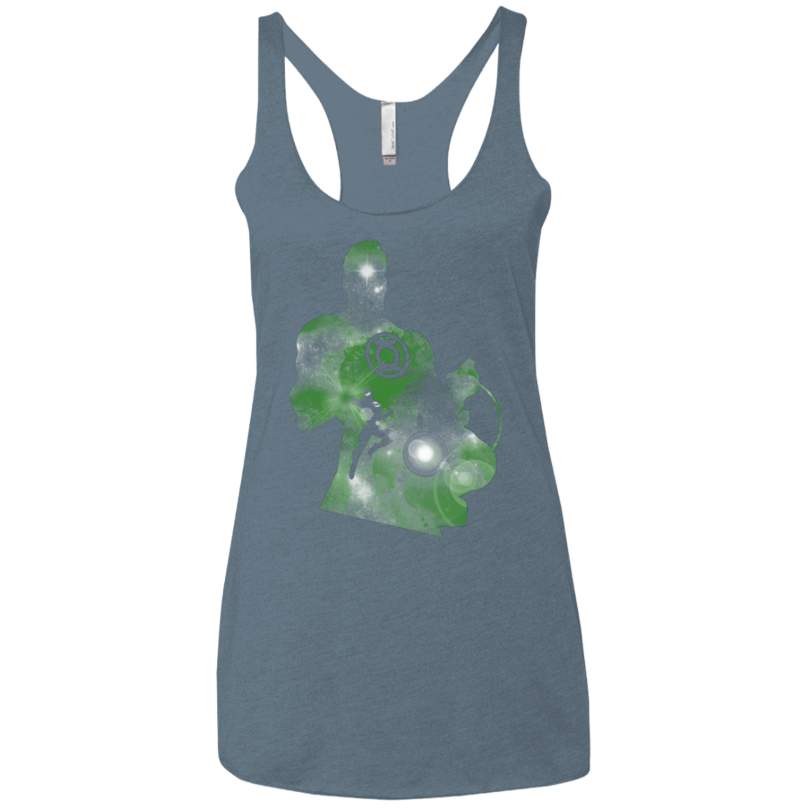 T-Shirts Indigo / X-Small The Green Knight Women's Triblend Racerback Tank