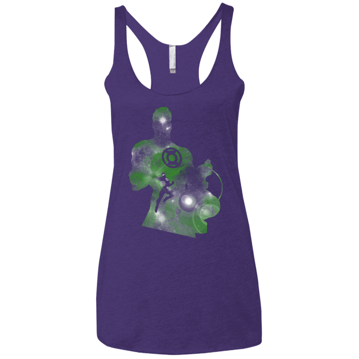T-Shirts Purple / X-Small The Green Knight Women's Triblend Racerback Tank