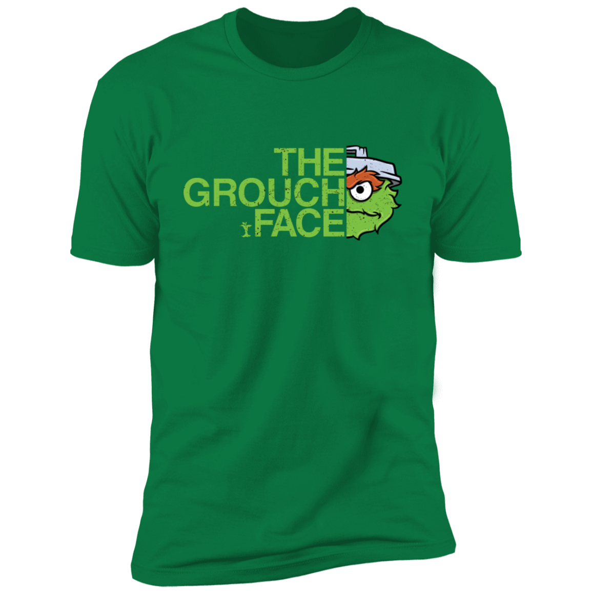 T-Shirts Kelly Green / S The Grouch Face Men's Premium T-Shirt