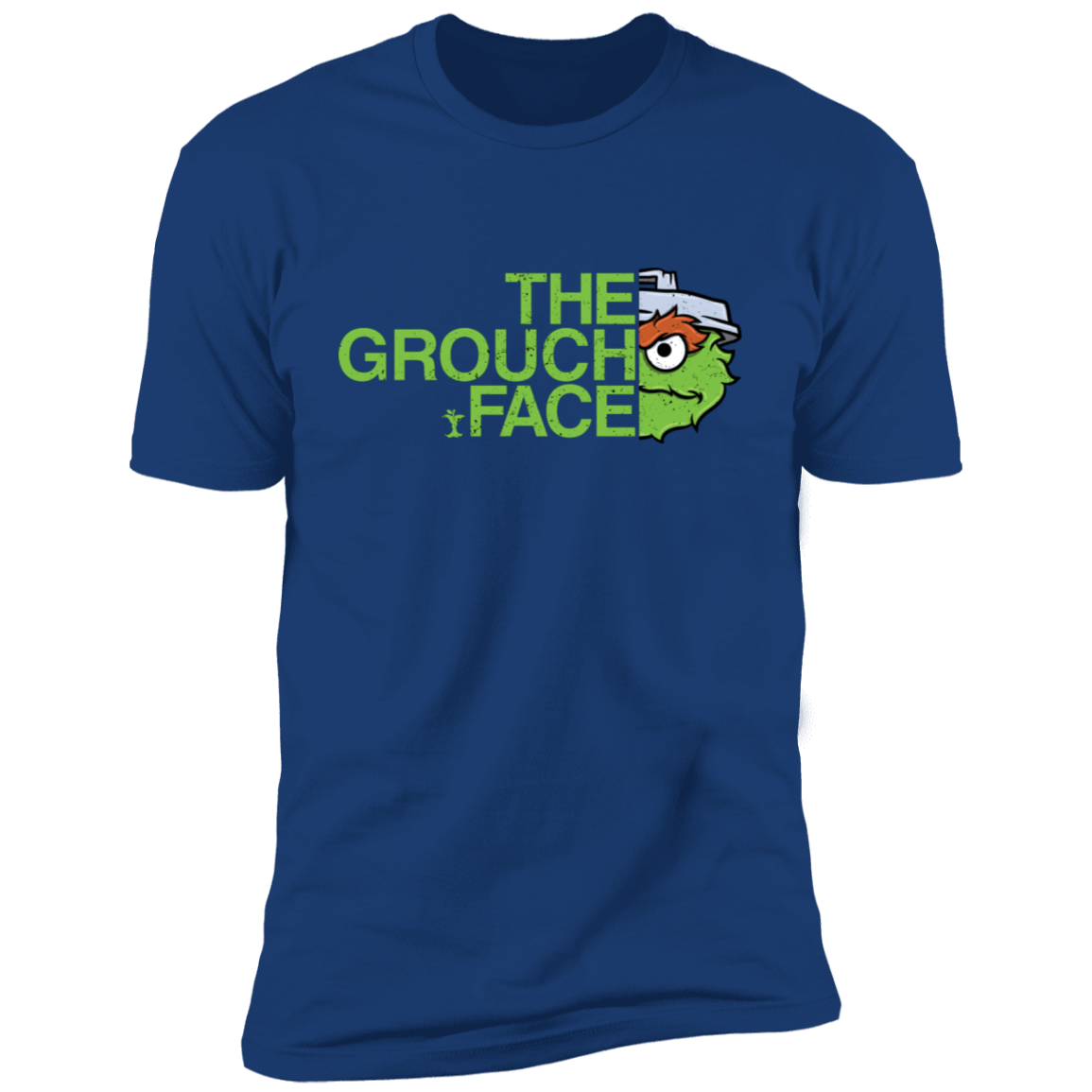 T-Shirts Royal / S The Grouch Face Men's Premium T-Shirt