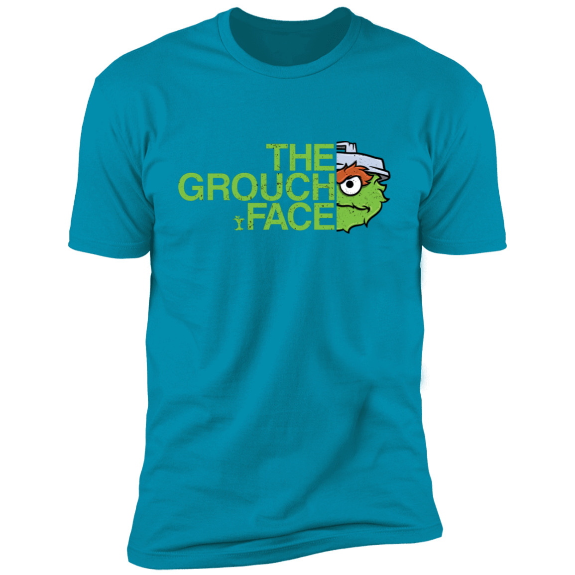 T-Shirts Turquoise / S The Grouch Face Men's Premium T-Shirt