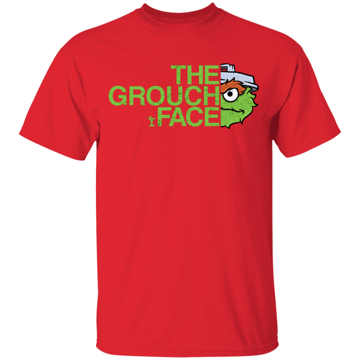 T-Shirts Red / YXS The Grouch Face Youth T-Shirt