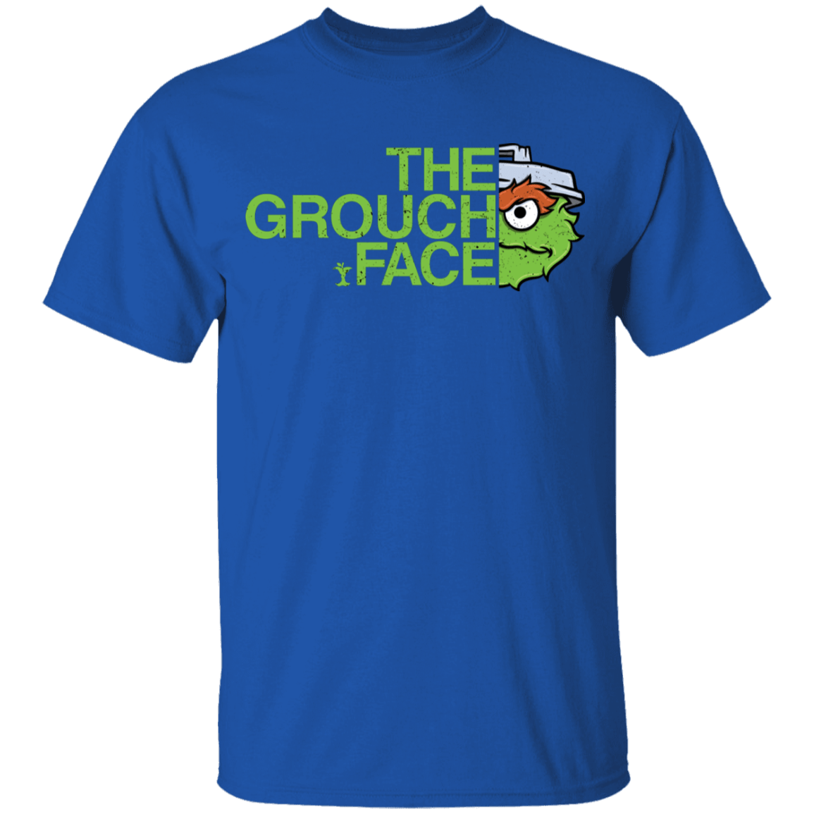 T-Shirts Royal / YXS The Grouch Face Youth T-Shirt