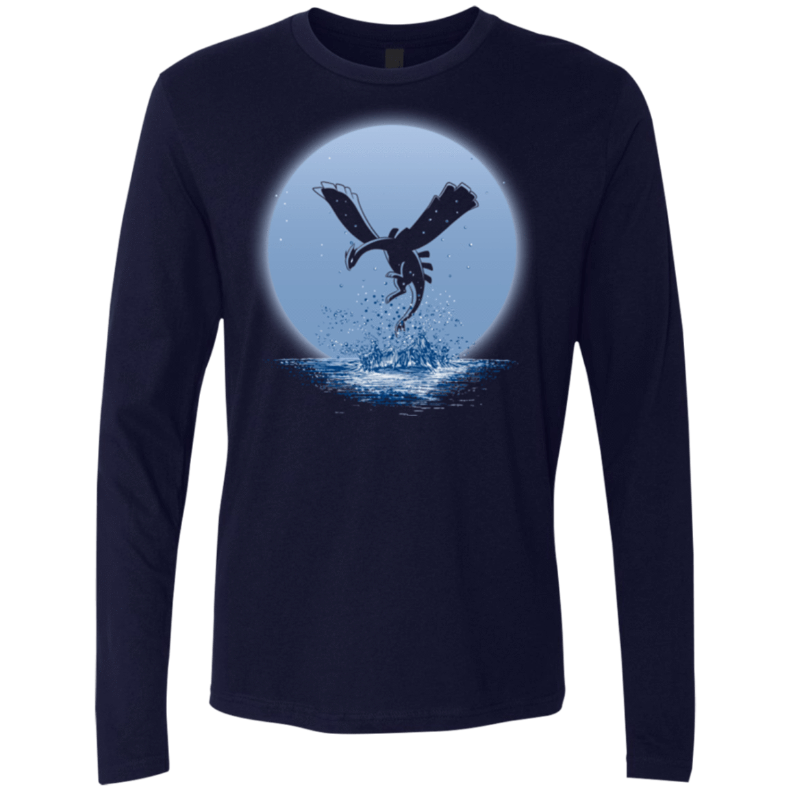 T-Shirts Midnight Navy / Small The Guardian of the Sea (2) Men's Premium Long Sleeve