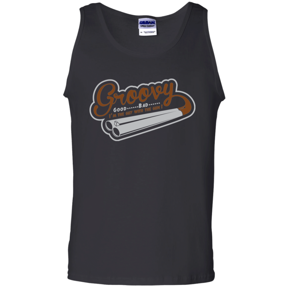 T-Shirts Black / S The Guy With The Gun Men's Tank Top