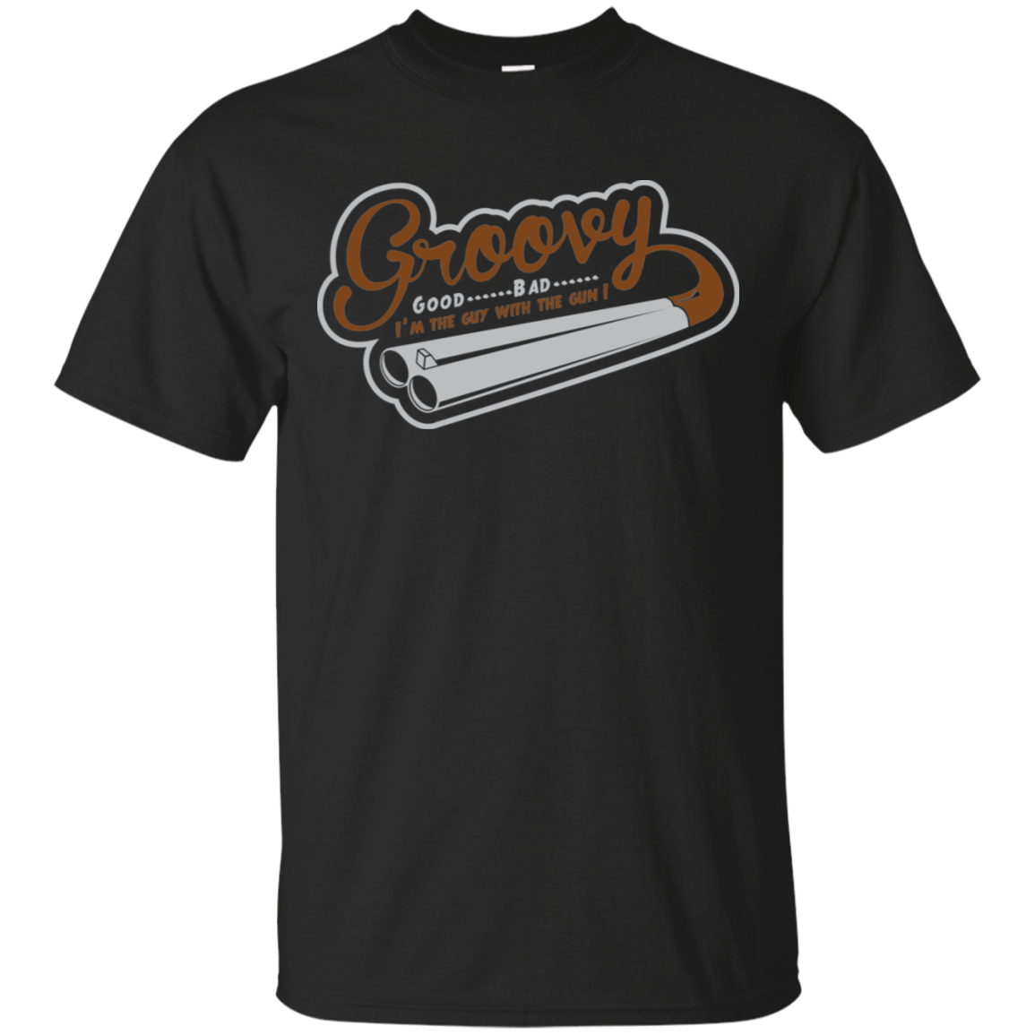 T-Shirts Black / S The Guy With The Gun T-Shirt