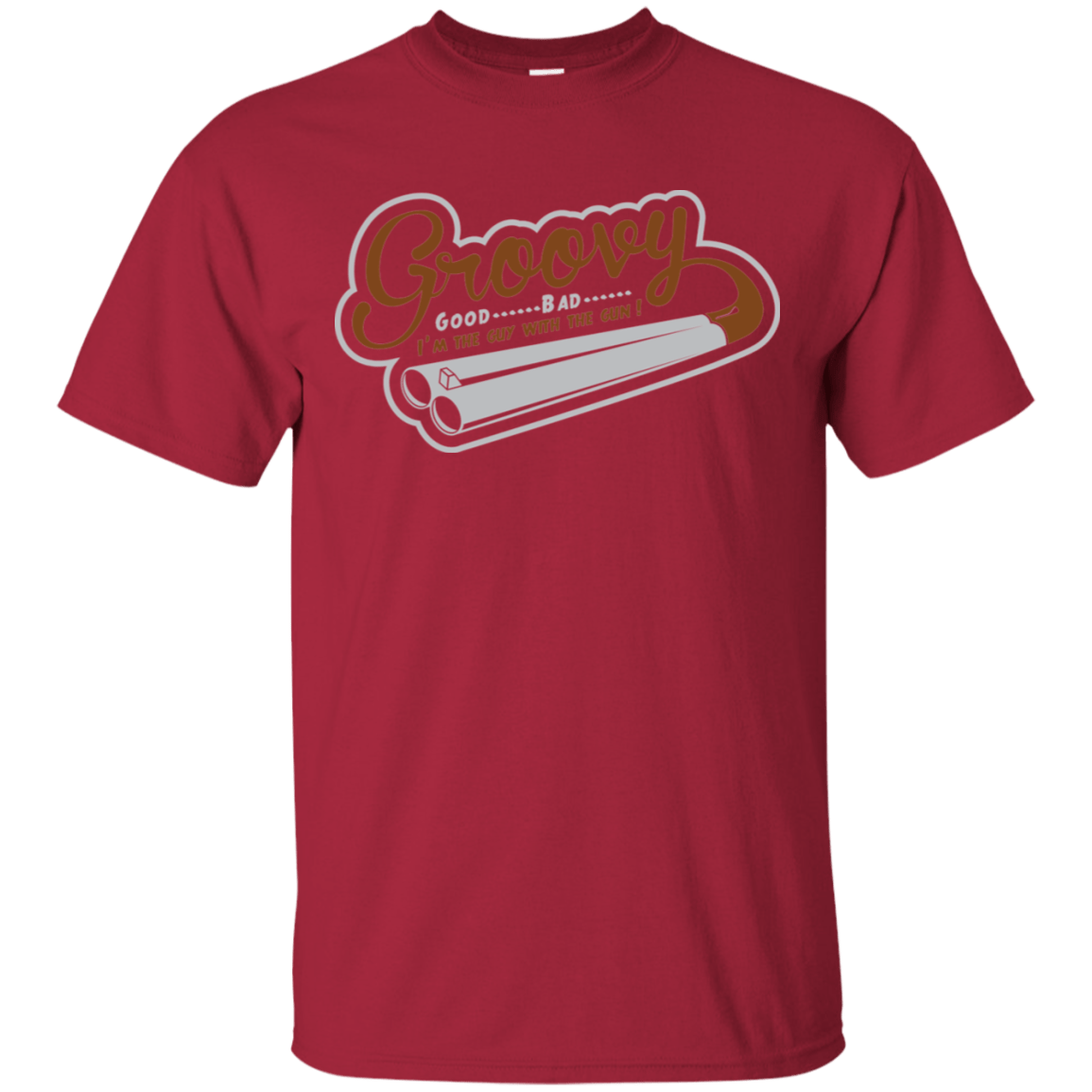 T-Shirts Cardinal / S The Guy With The Gun T-Shirt