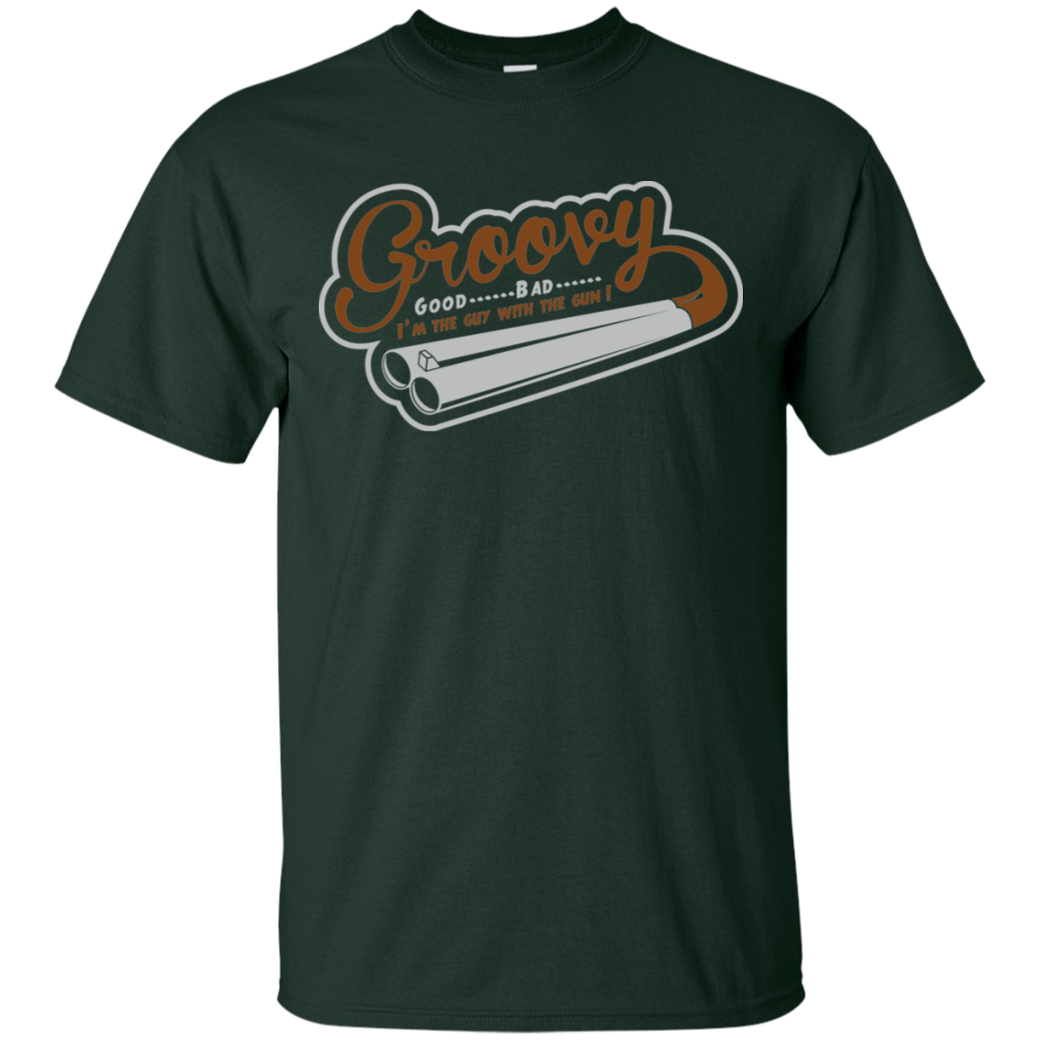 T-Shirts Forest / S The Guy With The Gun T-Shirt