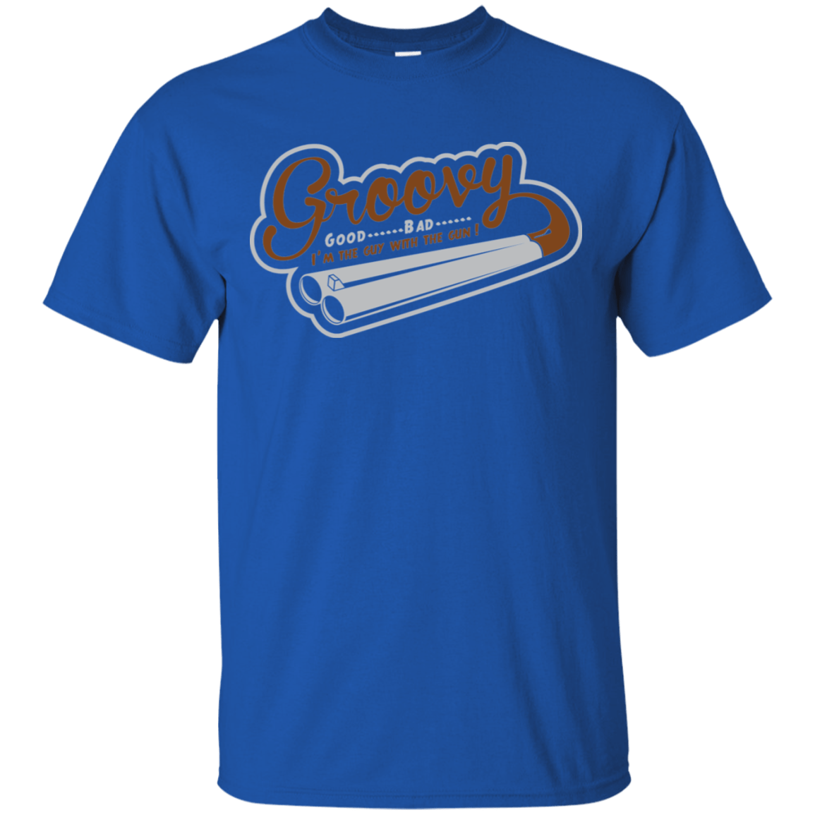 T-Shirts Royal / S The Guy With The Gun T-Shirt