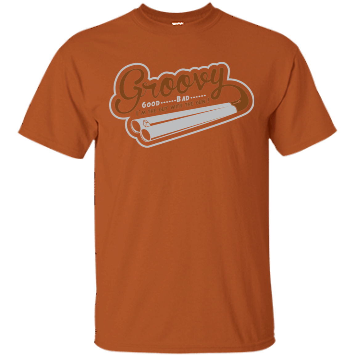 T-Shirts Texas Orange / S The Guy With The Gun T-Shirt