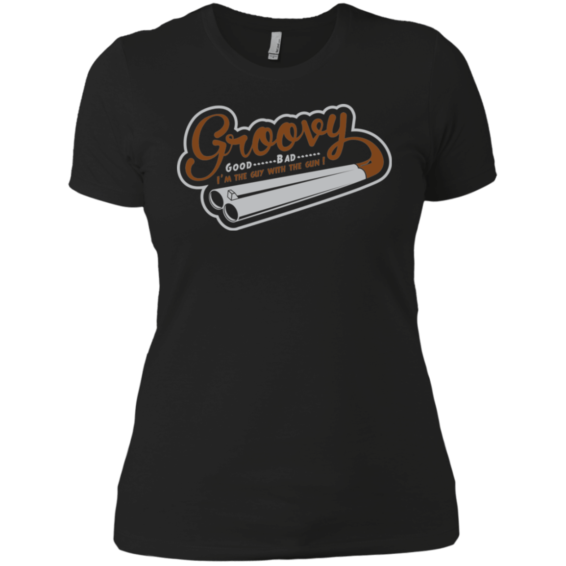 T-Shirts Black / X-Small The Guy With The Gun Women's Premium T-Shirt